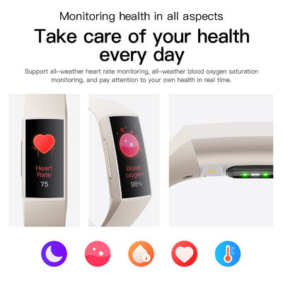 Cuore Rate Blood Pressure Monitor dello Smart Watch del braccialetto di forma fisica di Bluetooth