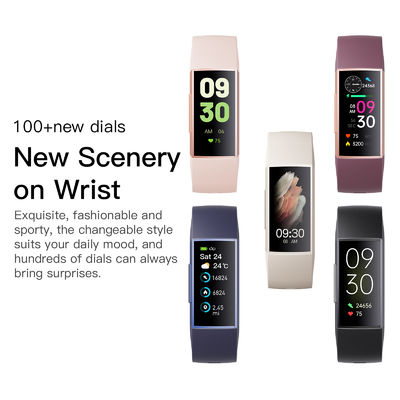 Cuore Rate Blood Pressure Monitor dello Smart Watch del braccialetto di forma fisica di Bluetooth