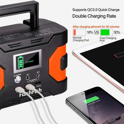 centrale elettrica di potenza di picco solare portatile della centrale elettrica 200W 110V di 166Wh 45000mAh