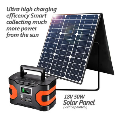 centrale elettrica di potenza di picco solare portatile della centrale elettrica 200W 110V di 166Wh 45000mAh