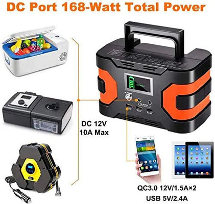 centrale elettrica di potenza di picco solare portatile della centrale elettrica 200W 110V di 166Wh 45000mAh