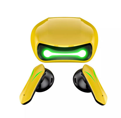 Calabrone AD ALTA FEDELTÀ Dor Earbud del trasduttore auricolare dell'aria delle cuffie senza fili gialle dell'automobile TWS Bluetooth