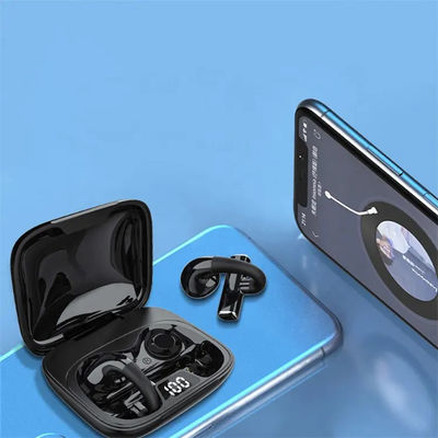 Le cuffie senza fili dell'ABS TWS Bluetooth disossano la clip della conduzione sull'orecchio
