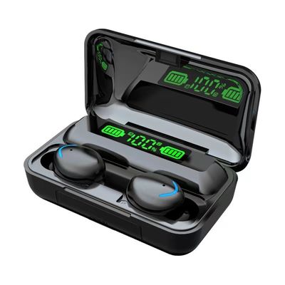 Le cuffie senza fili impermeabili di TWS Bluetooth diffondono l'annullamento del Earbuds con il Mic