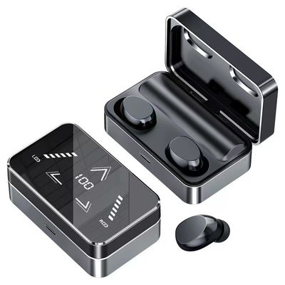 Cuffie senza fili di sport TWS Bluetooth in orecchio con la Banca di potere