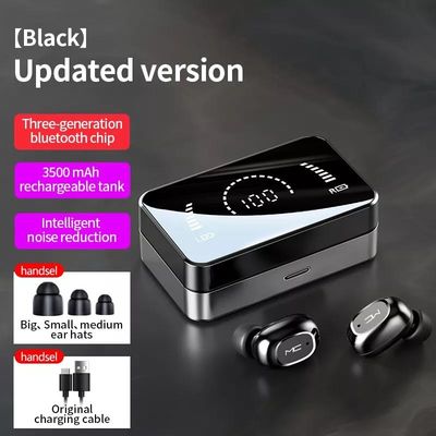 Cuffie senza fili di sport TWS Bluetooth in orecchio con la Banca di potere