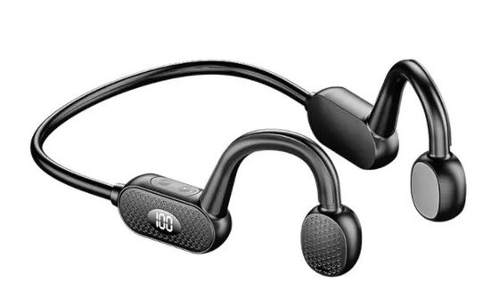 Cuffie senza fili impermeabili di Bluetooth di conduzione di osso non in orecchio