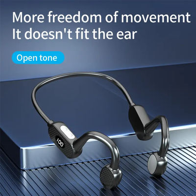 Cuffie senza fili impermeabili di Bluetooth di conduzione di osso non in orecchio