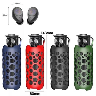 2 in 1 radio delle cuffie di TWS Bluetooth con l'altoparlante portatile all'aperto Mic Handsfree