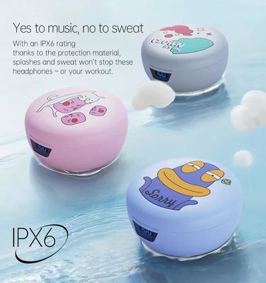 Gli sport impermeabilizzano le cuffie senza fili a comando a tocco Earbuds di Bluetooth delle cuffie dei bambini