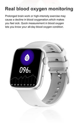 Cuore impermeabile Rate Monitor di pressione sanguigna di sport di Smartwatch del touch screen IP67