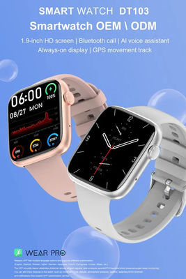 Bluetooth multifunzionale che chiama lo Smart Watch di sport di GPS di rilevazione dell'ossigeno del sangue di Smartwatch