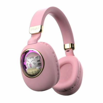 Cat Ear Bluetooth Headphones sveglia, rumore senza fili di Bluetooth che annulla le cuffie