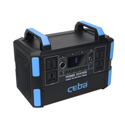 centrale elettrica portatile del generatore solare della batteria al litio 1000W con i pannelli solari pieganti