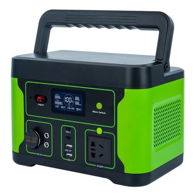 Generatore solare portatile di grande capacità, generatore di corrente solare 500W