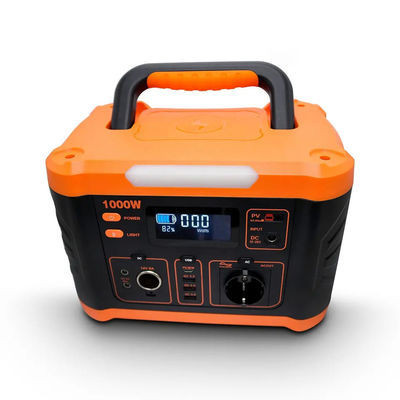 centrale elettrica portatile 12KG del generatore 1000w con il pannello solare