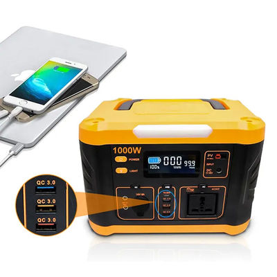 centrale elettrica portatile 12KG del generatore 1000w con il pannello solare