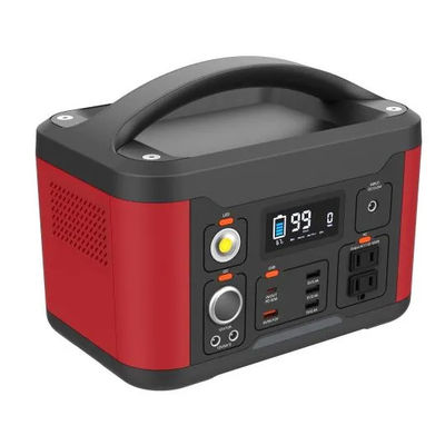 Centrale elettrica portatile pura della centrale elettrica 600w della sinusoide con la batteria Lifepo4