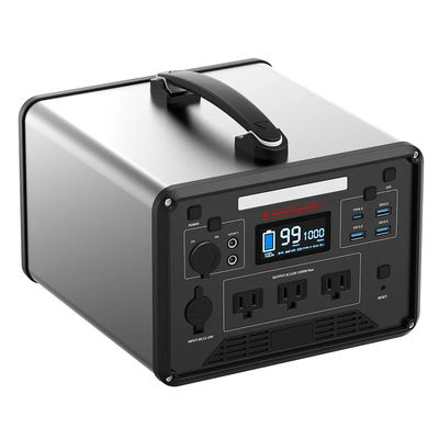 centrale elettrica portatile 12kg di emergenza di 1000W 400000mah per gli strumenti