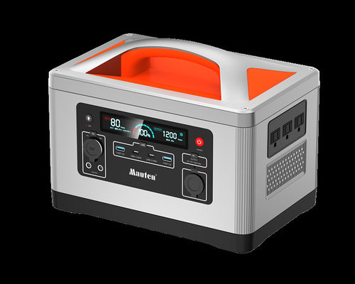 litio Ion Battery Solar Generator della centrale elettrica 1200W della batteria della casa 14kg