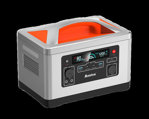 litio Ion Battery Solar Generator della centrale elettrica 1200W della batteria della casa 14kg