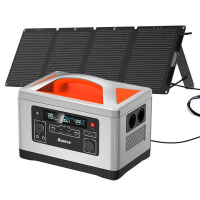 litio Ion Battery Solar Generator della centrale elettrica 1200W della batteria della casa 14kg
