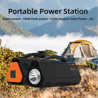Dispositivo d'avviamento portatile di campeggio all'aperto 100W 155Wh di salto della centrale elettrica