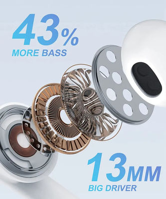 Sport senza fili Earbuds dell'ANC del telefono TWS veri con l'ANC di Bluetooth 5,3
