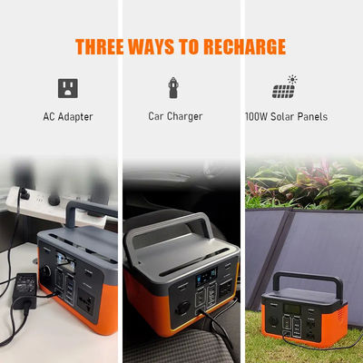 batteria portatile 3.6kg della centrale elettrica Lifepo4 del generatore di corrente solare libero 300W