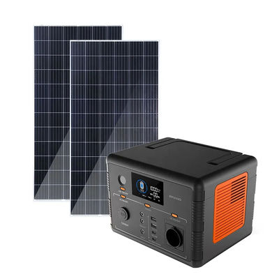 Alimentazione elettrica all'aperto ricaricabile solare di immagazzinamento dell'energia della centrale elettrica 500W