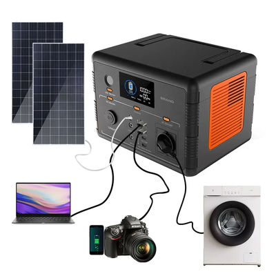 Alimentazione elettrica all'aperto ricaricabile solare di immagazzinamento dell'energia della centrale elettrica 500W