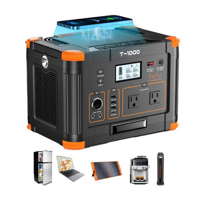 1000w caricarsi rapido eccellente di campeggio della batteria portatile della centrale elettrica LiFePO4