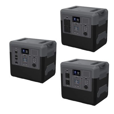 IL ODM dell'OEM solare portatile della centrale elettrica 2560Wh della casa 2400W accetta