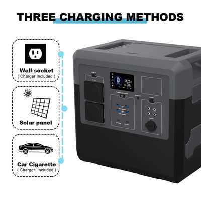 IL ODM dell'OEM solare portatile della centrale elettrica 2560Wh della casa 2400W accetta