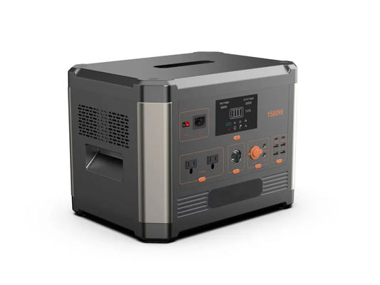 Invertitore portatile Kit Alternative della centrale elettrica 1500W del litio all'aperto di energia
