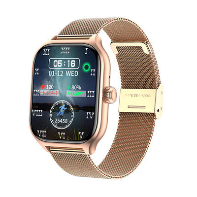 Frequenza cardiaca Pressione sanguigna Ossigeno Tracker fitness Sport impermeabile Smartwatch Per Android