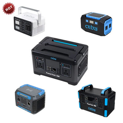 Centrale di energia solare portatile generatore a batteria al litio da 500W per la casa / all'aperto
